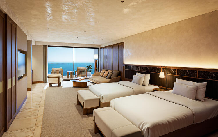 ラグジュアリーなホテルです