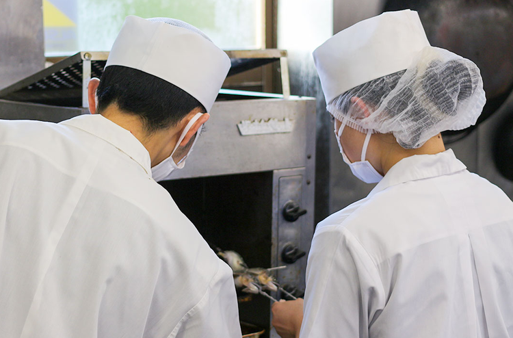 しっかりと技術継承をします