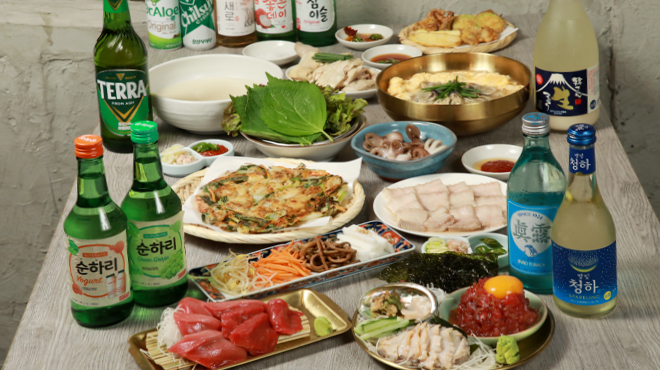 和食と韓国料理をご提供◎