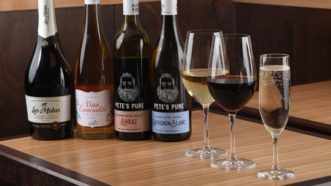 自然派ワインをご提供♪※既存店写真