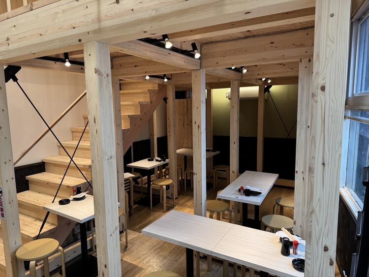 スタイリッシュな内装で気分も↑