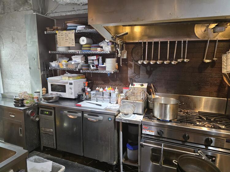 オープンキッチンです！