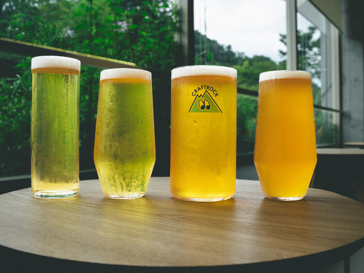 常時８種類のクラフトビールを提供中！