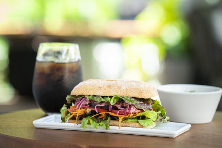 カフェメニューも充実しています