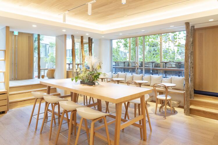 北青山の閑静なエリアにお店があります。