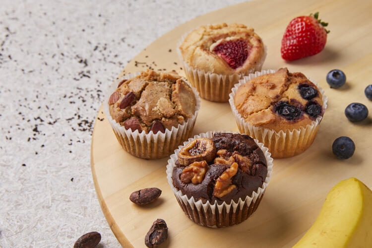 素材にこだわる手作りマフィン