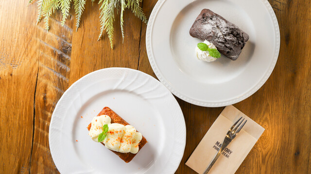 手づくりケーキも自慢です