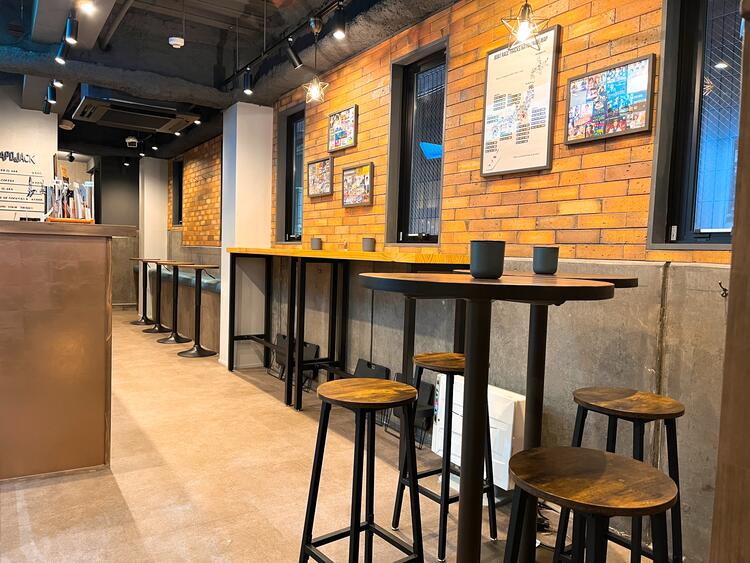 ハイチェアテーブル・スタンディングゾーン