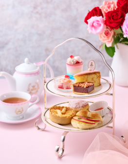 人気のアフタヌーンティーセット