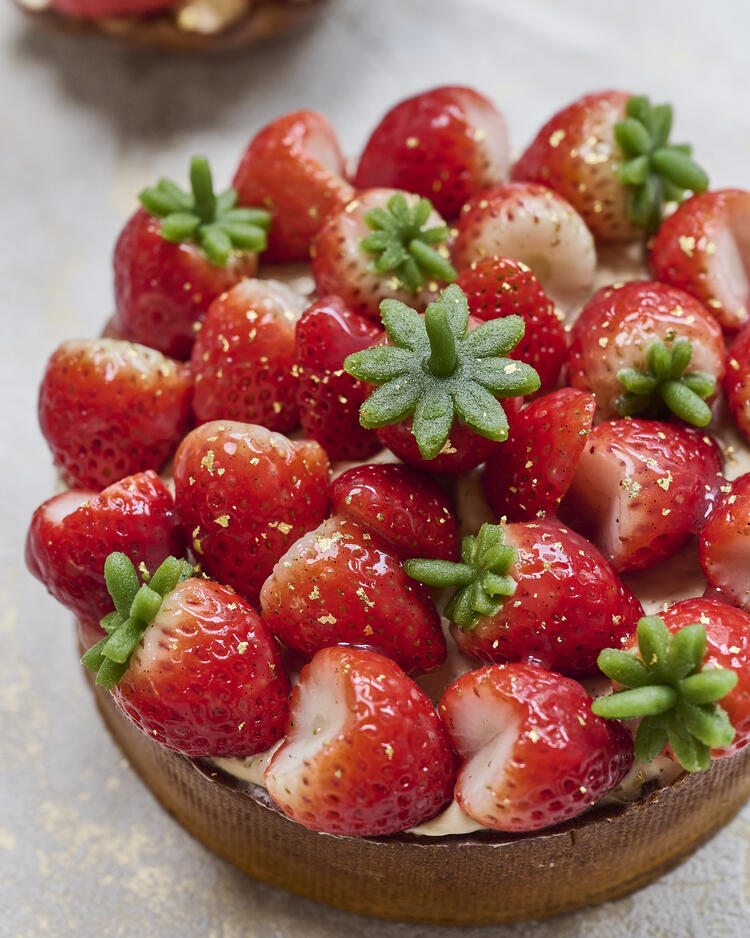 大人気！イチゴのタルト