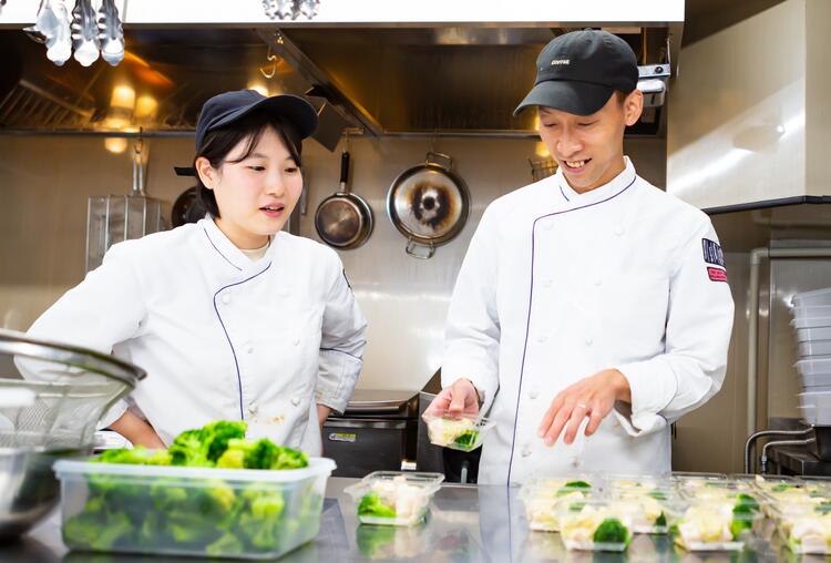 イチから丁寧に調理！