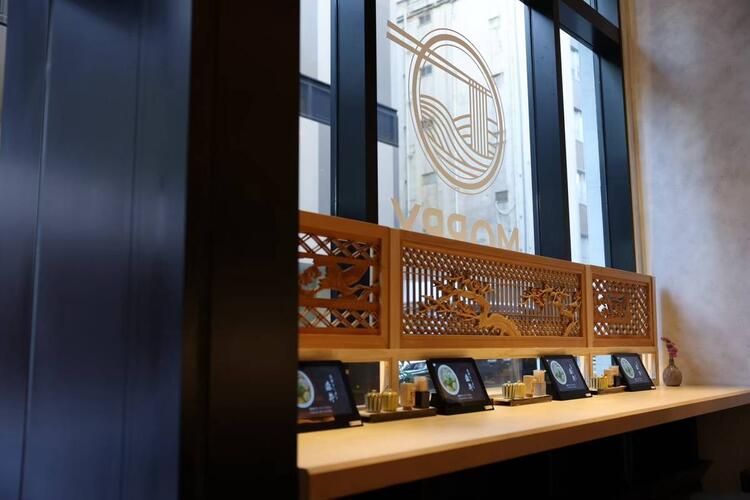 清潔感のある店内※写真は既存店のもの