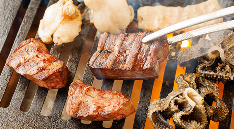 新鮮な牛ホルモンが自慢です♪