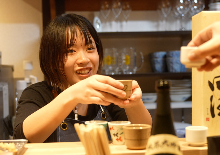 一人ひとりのお客様に向き合う密な接客