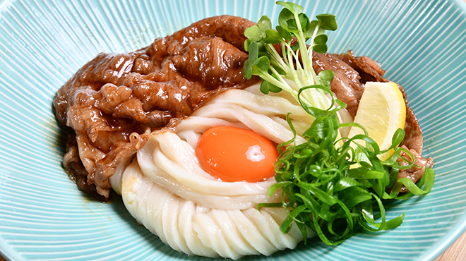 つるもち食感のうどんが大好評！