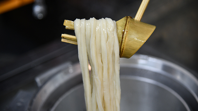 うどんの本格的な技術が身につく！