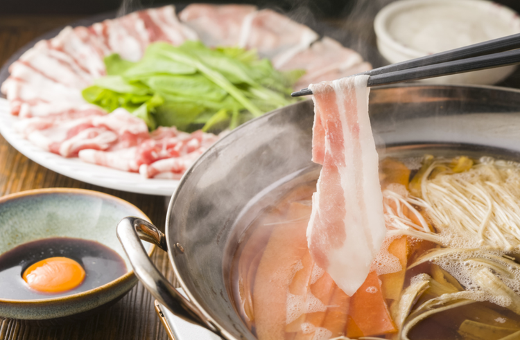 銘柄豚「岩中豚」を使用