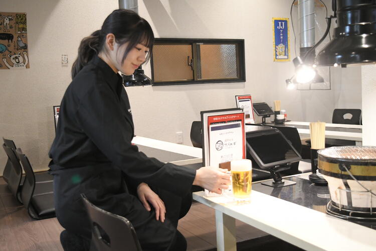 お客様との距離感を大切にした接客