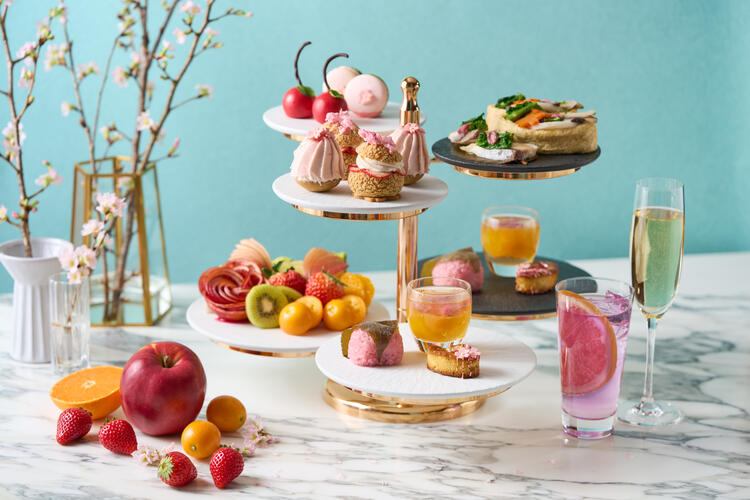 人気のアフタヌーンティー♪