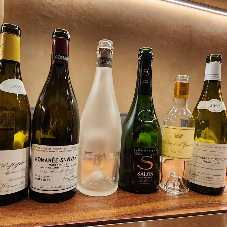 ワインは常に厳選したものを常備☆