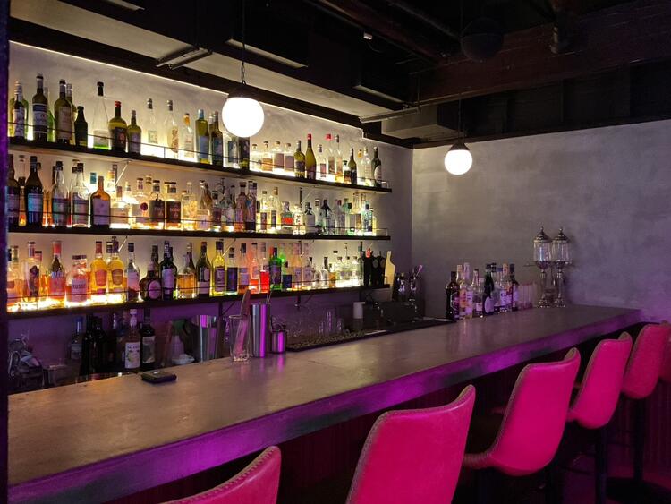 お洒落なバーカウンター◎