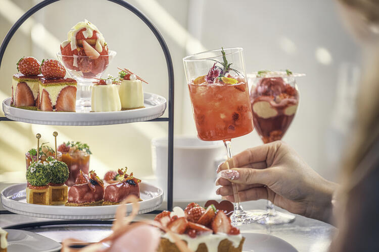 シーズン毎で変わるアフターヌーンティー。