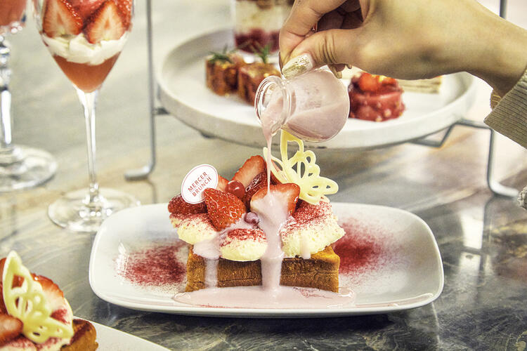 シーズン毎で変わるアフターヌーンティー。