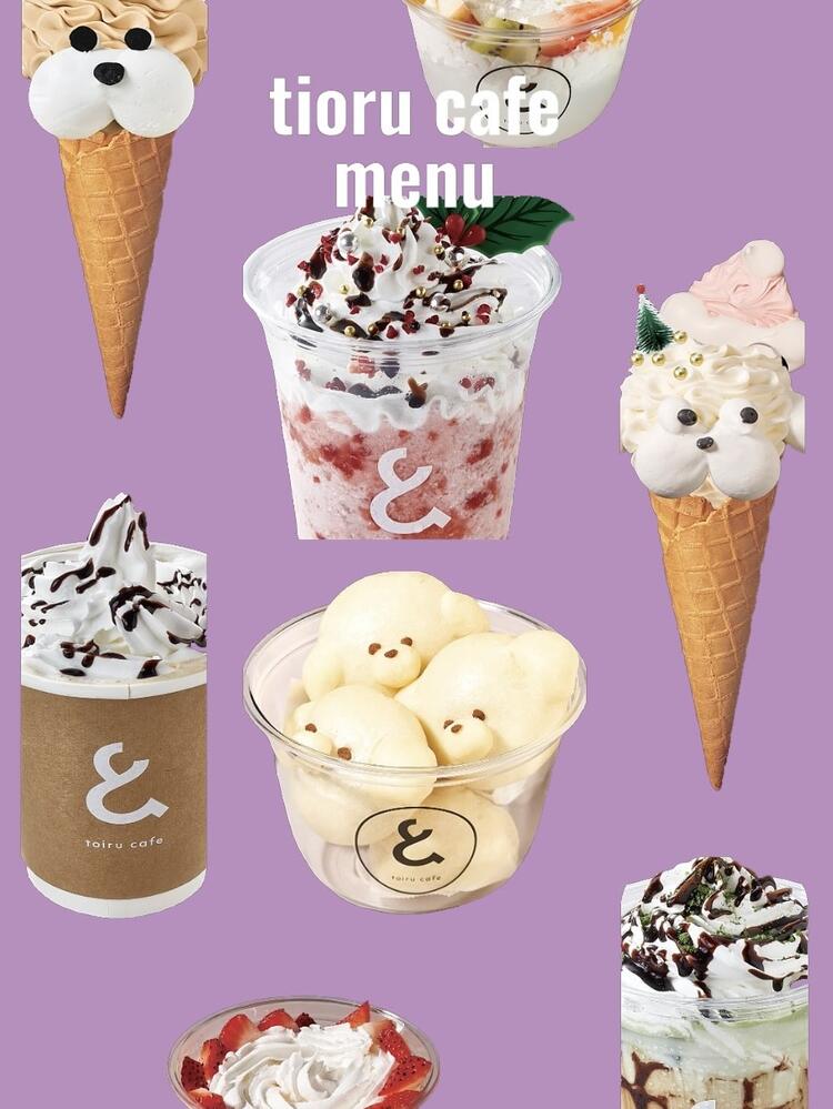 可愛すぎるスイーツメニューが大人気☆