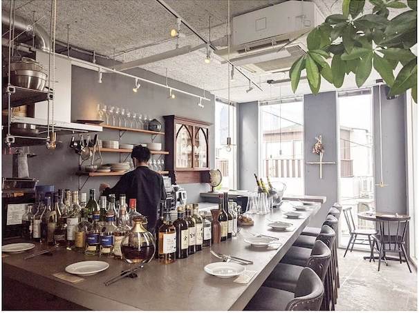 アペロの時間の店内の様子