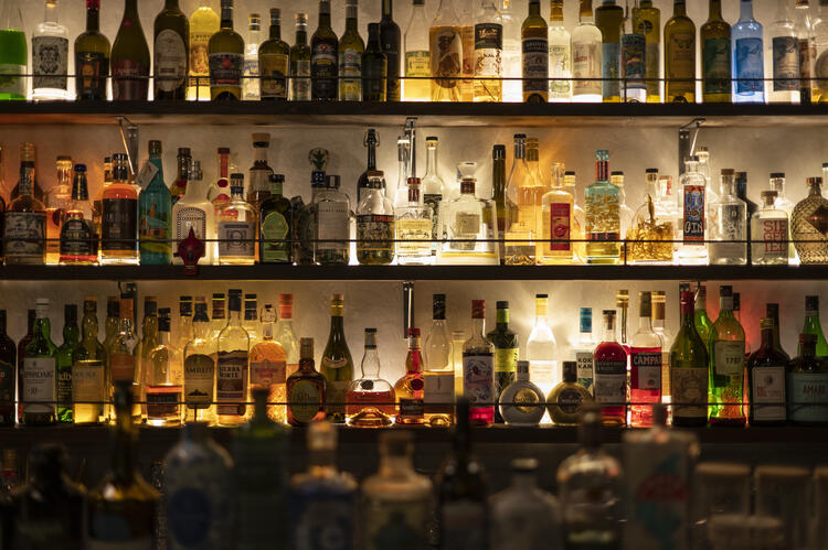 多種多様なお酒を取り揃えています