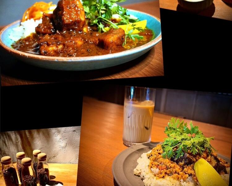 人気のスパイスカレー