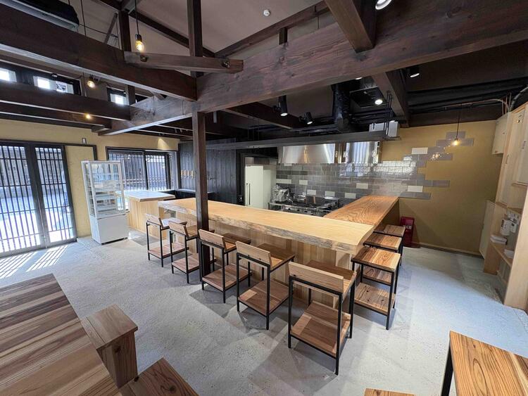 シンプルな内装