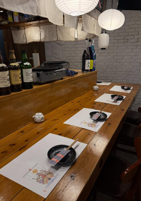 内装は和の趣を大切にしています