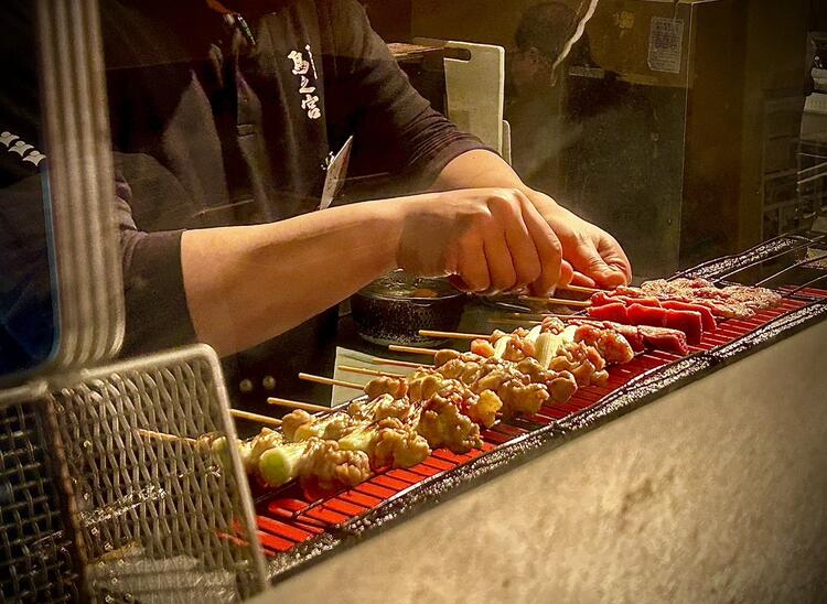 丹波鶏を使用した「焼き鳥」が人気◎