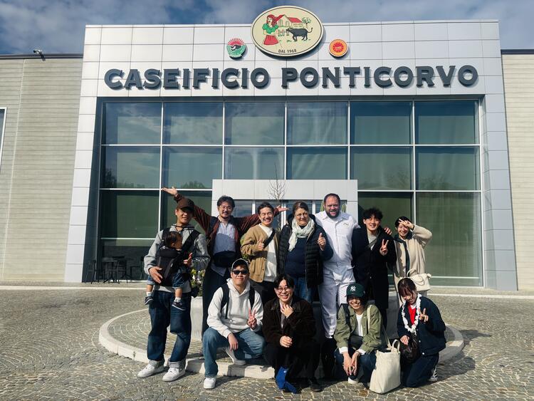 イタリア研修での様子