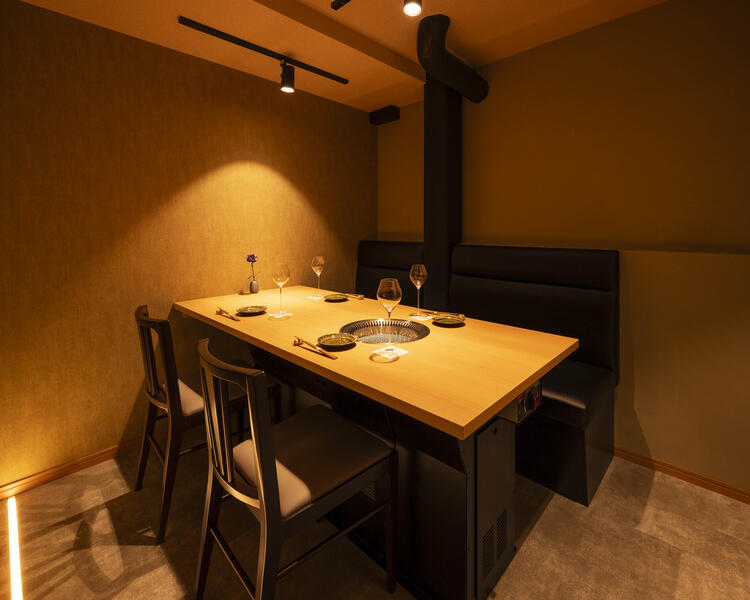 高級感ある和モダンな個室