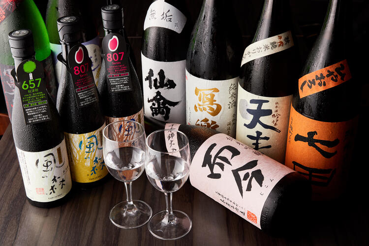 お酒も多く扱っています！