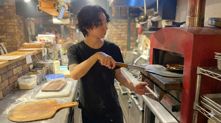 自家製窯焼きピザ！