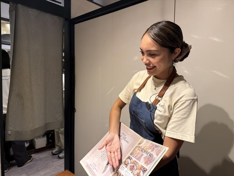 若手スタッフが大活躍しているお店