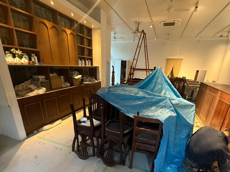 ただいま店内内装工事中