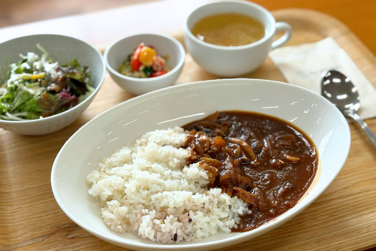 ミートフリーハヤシライスは定番メニュー！