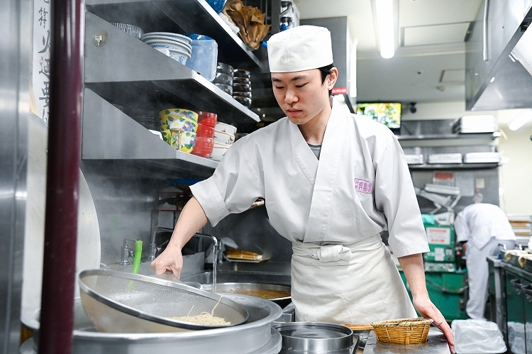 釜前の仕事です