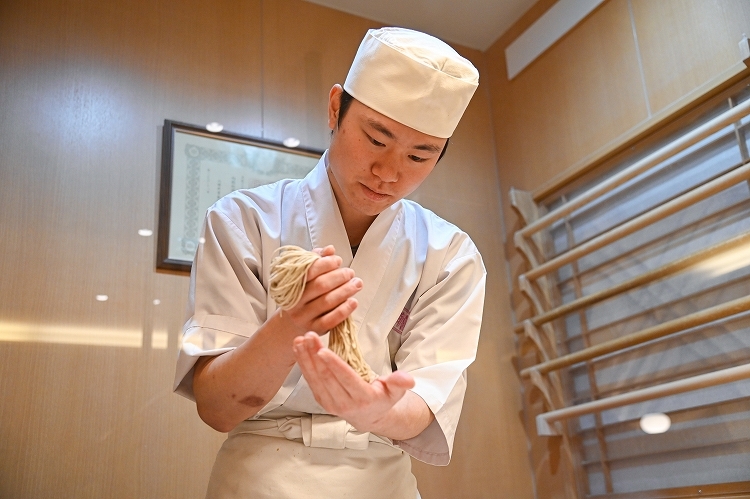 そばは有喜屋の心髄です