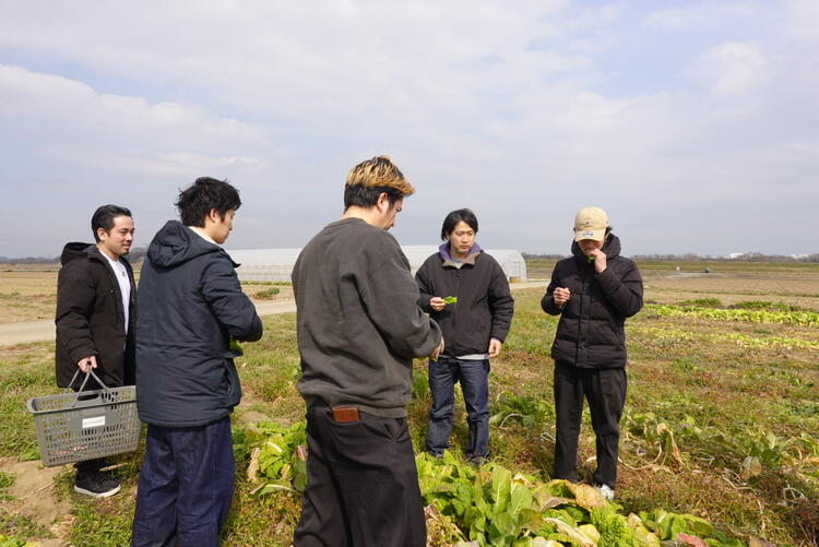 食材は現地で確かめる