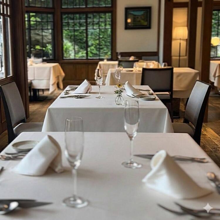 落ち着いた雰囲気のダイニングルーム