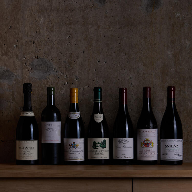 100種類以上のワインを常備