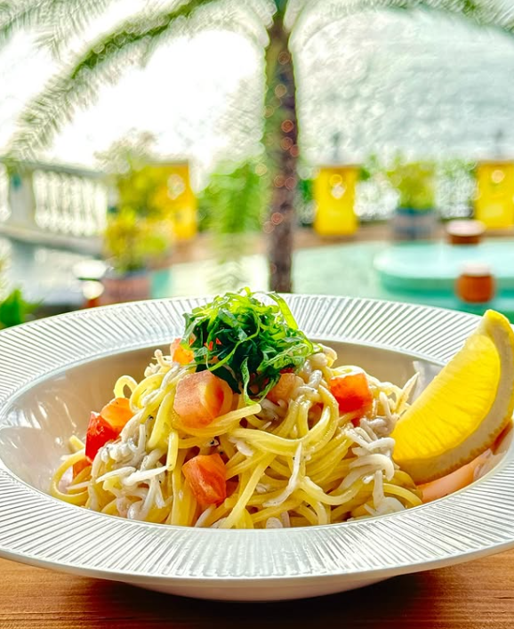 自家製生パスタが自慢