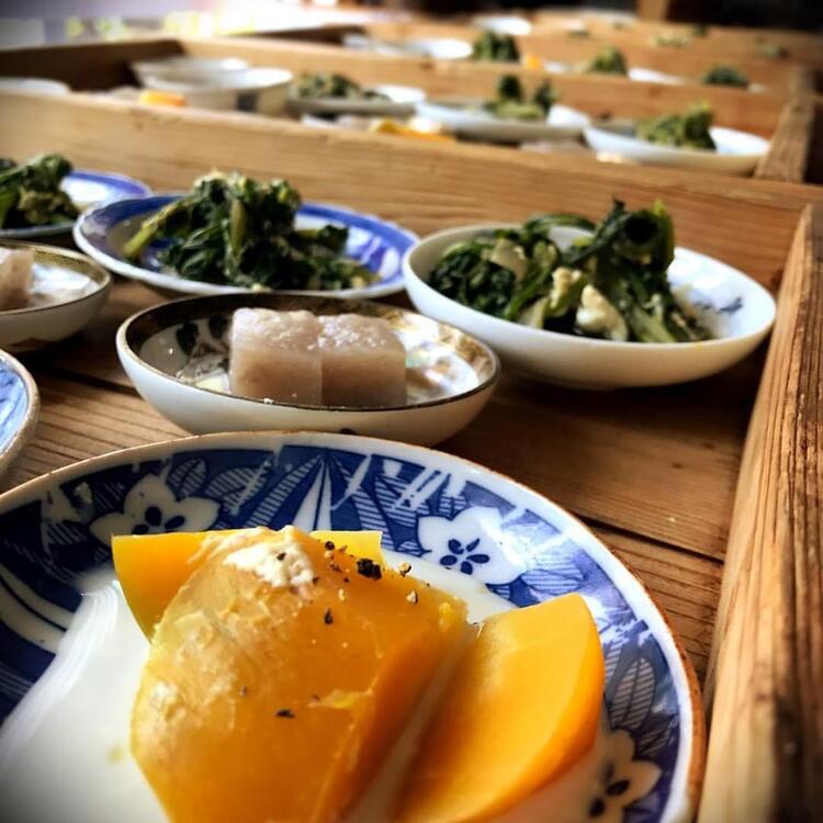 毎日、日替わりのお料理