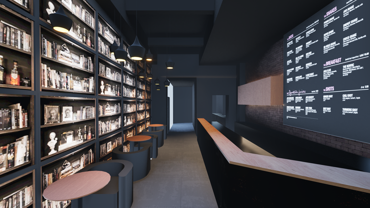 有名一級建築士が手がけるお洒落な店内