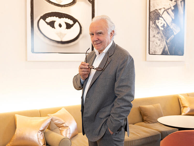 店舗を監修するアラン・デュカス氏